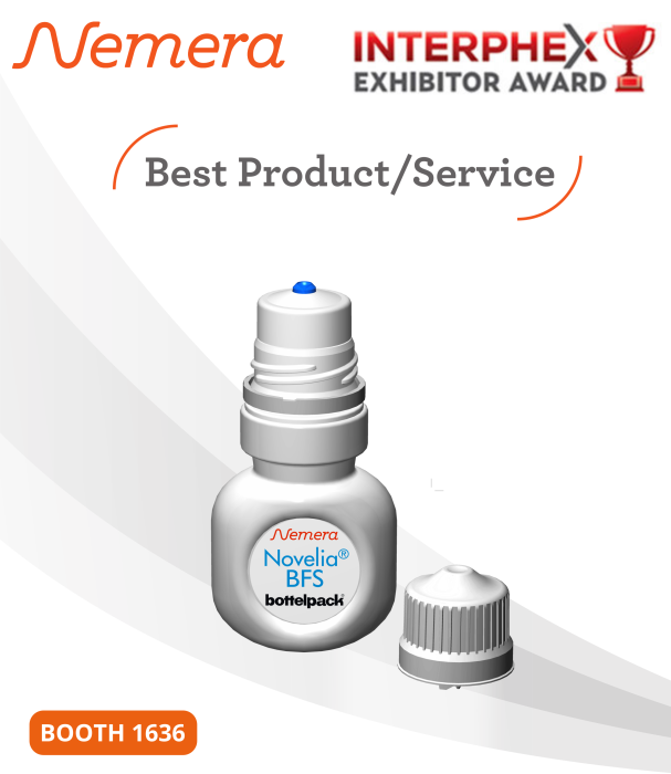 Nemera has won the ‘Best New Product’ category at the annual INTERPHEX Awards